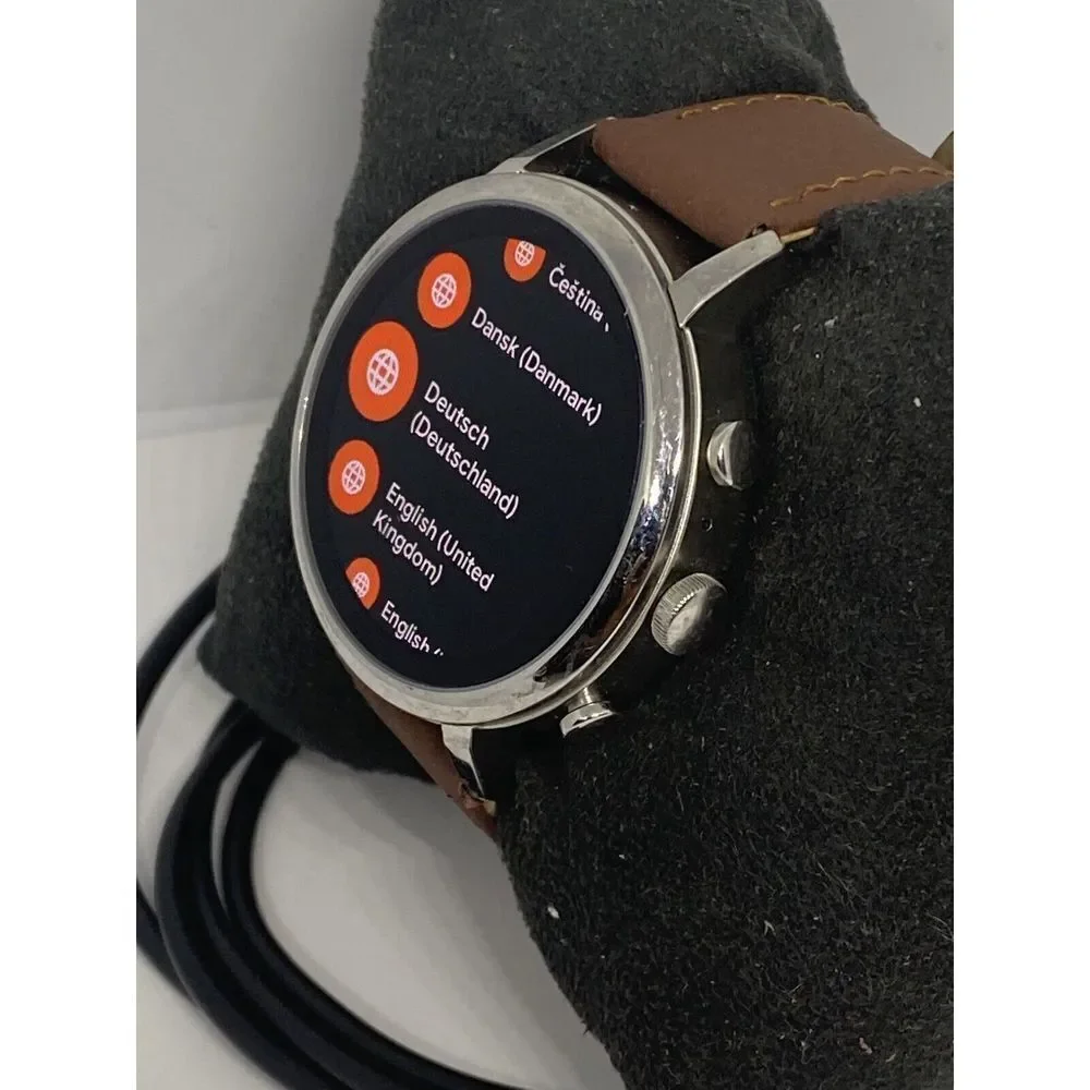 Fossil Gen 4 Authentic Digital Dial Smart Watch Custom Band FTW6017 AB462